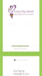 Mobile Screenshot of everydaysacred.ca
